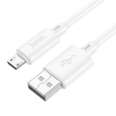 Кабель Micro 2.4A (1m) — Hoco X88 — White