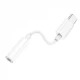 Adapter USB C To 3.5mm Hoco LS35 — White