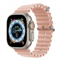 Ремінець Ocean Band Design Apple Watch 38 mm 40 mm 41 mm — Vintage Rose