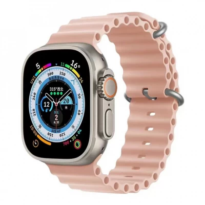 Ремінець Ocean Band Design Apple Watch 38 mm 40 mm 41 mm — Vintage Rose