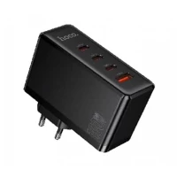 Зарядний пристрій Hoco N85, 100 Вт, GaN, 3 PD3.0, QC3.0