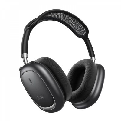 Навушники Bluetooth Hoco W68 Calma  — Metal Grey