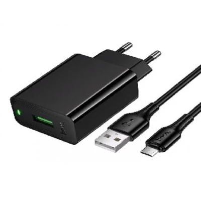 Home Charger 2.1A 1U Micro Cable (1m) Hoco CS92A