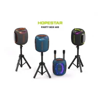 Портативна колонка — Hopestar Party Box 600 — Black & Green