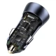 Baseus (CCJD-A0G) Golden Contactor Pro Dual Quick Charger Car Charger U+U 40W Dark Gray — CCJD-A0G Dark Gray