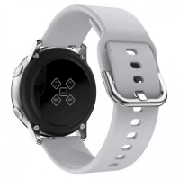 Ремінець Silicon Active Універсальний 20 mm — Gray