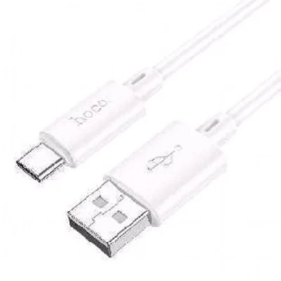 Кабель USB C 2.4A (1m) Hoco X88 — White
