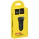Car Charger | 12W | 2 USB — Hoco UC204 — Black