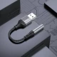 Адаптер USB-A — 3.5 — Hoco LS36 — Black