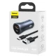 Car Charger 40W 1U 1C USB C Cable (1m) Baseus (TZCCJD-0G) Golden Contactor Pro Quick Charger Dark Gray — TZCCJD-0G Dark Gray Car Charger 40W 1U 1C USB C Cable (1m) Baseus (TZCCJD-0G) Golden Contactor Pro Quick Charger Dark Gray — TZCCJD-0G Dark Gray