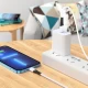 Силіконовий кабель USB-C — Lightning 20 Вт PD (1 м) — Hoco X82 для заряджання — Black
