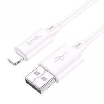Кабель Lightning 2.4A (1m) Hoco X88 — White