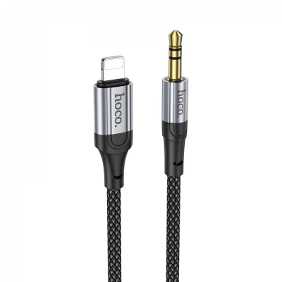 Cable Aux to Lightning — Hoco UPA26 — Black