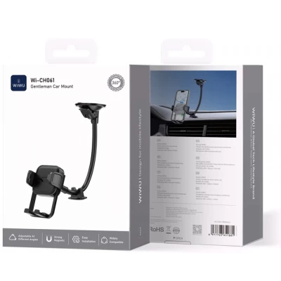 Автотримач розсувний на присосці WiWU CH061 Автотримач розсувний на присосці WiWU CH061