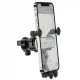 Car Holder — Hoco CA102 Manner gravity linkage __ — black silver