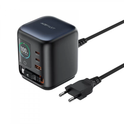 Home Charger 100W GaN5 1U 2C C to C Cable (1m) Acefast Z10 Home Charger 100W GaN5 1U 2C C to C Cable (1m) Acefast Z10