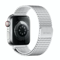 Ремінець Wiwu Wi-WB002  Apple Watch 42 44 45 49 mm — Silver