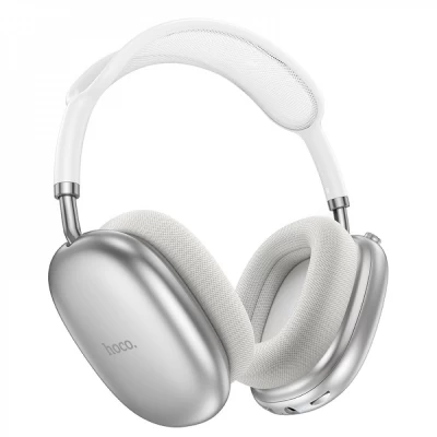 Bluetooth Headphones — Hoco W55 — Silver Bluetooth Headphones — Hoco W55 — Silver