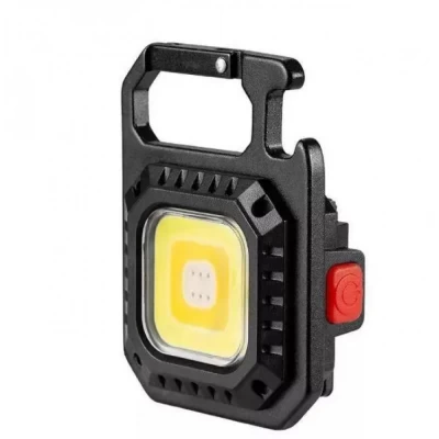Аккумуляторный LED фонарик W5130 с Type-C (7 режимов, карабин, магнит) Аккумуляторный LED фонарик W5130 с Type-C (7 режимов, карабин, магнит)