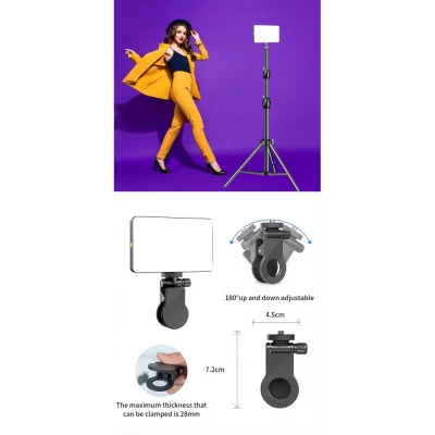 Селфи вспышка M12 7,4W color 2500-9000K CRI95+ Battery 3000mAh Селфи вспышка M12 7,4W color 2500-9000K CRI95+ Battery 3000mAh