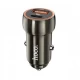 Car Charger | 20W | PD | USB QC3.0 | USB-C | — Hoco Z46A — Metal Gray