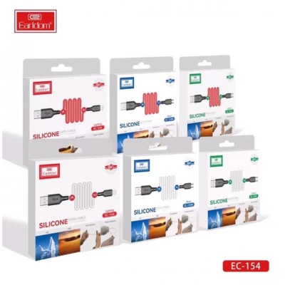 Cable USB C 2.4A (1m) — Earldom EC-154C — Red