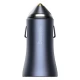 Car Charger | 40W | 2 USB — Baseus (CCJD-A0G) — CCJD-A0G Dark Gray