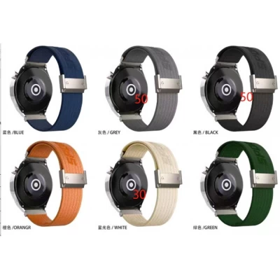 Ремінець Nylon Metal Lock Універсальний 22 mm — Starlight