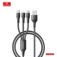 Cable 3 in 1 ( L , M , С ) 2.4A (1.2m) — Earldom EC-IMC031
