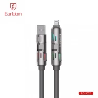 Cable 3 in 1 ( L , M , С ) 2.4A (1.2m) — Earldom EC-IC02