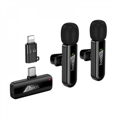 Wireless Digital Microphone Hoco L20A (iP/Type-C)