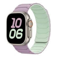 Ремінець Armor Magnetic Bracelet Apple Watch 42 mm 44 mm 45 mm 49 mm — Light purple&Light mint Ремінець Armor Magnetic Bracelet Apple Watch 42 mm 44 mm 45 mm 49 mm — Light purple&Light mint