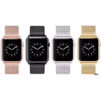 Ремінець Mesh Steel Design Apple Watch 42 mm 44 mm 45 mm 49 mm Black