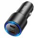 Car Charger 40W 2 PD Hoco NZ3 — Black Car Charger 40W 2 PD Hoco NZ3 — Black