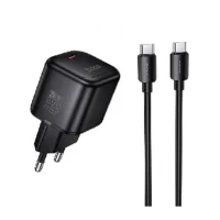 Зарядний пристрій Hoco N84, 45 Вт, PD, кабель USB-C – USB-C (1 м)