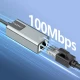 USB C Ethernet Adapter 100 gigabit — Earldom ET-NC2