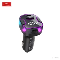 Fm Modulator MP3 Car Charger 3.0A 1U 1C Earldom ET-M99