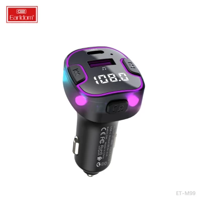 Fm Modulator MP3 Car Charger 3.0A 1U 1C Earldom ET-M99 Fm Modulator MP3 Car Charger 3.0A 1U 1C Earldom ET-M99