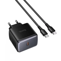 Home Charger | 65W | PD | C to C Cable (1m) — Hoco C159A Home Charger | 65W | PD | C to C Cable (1m) — Hoco C159A