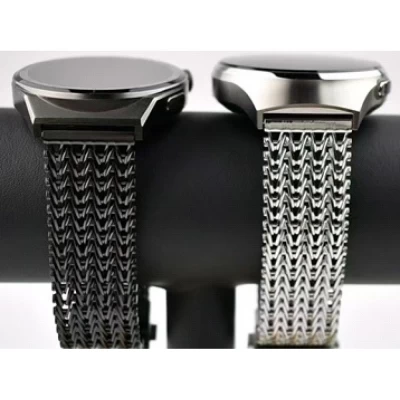 Ремінець W Metal Apple Watch 42 mm 44 mm 45 mm 49 mm Silver
