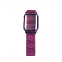 Ремешок Apple Watch Nylon with protective case 38/40/41mm  — Purple