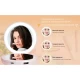 Power Bank MD-RY-613, 2400 мА·год, підігрів, дзеркало, LED-підсвітка Power Bank MD-RY-613, 2400 мА·год, підігрів, дзеркало, LED-підсвітка