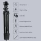 Monopod Tripod (1.85m) — Jmary KS355+HG60