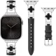 Ремінець Leaf clover Apple Watch 38 mm 40 mm 41 mm — Silver&Black