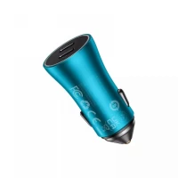 Car Charger | 40W | 2C — Baseus (CGJP0000) Golden Contactor Pro Dual Fast Charger Blue — CGJP000013 Dark Blue Car Charger | 40W | 2C — Baseus (CGJP0000) Golden Contactor Pro Dual Fast Charger Blue — CGJP000013 Dark Blue