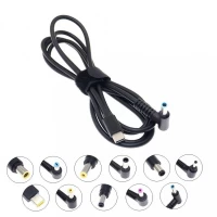 Adapter USB C To DC  65W with 10 adapters