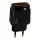Home Charger 2.4A 2U USB C Cable (1m) Veron VR-C12C — Black Home Charger 2.4A 2U USB C Cable (1m) Veron VR-C12C — Black