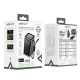 Power Bank 20000 | 100W fast charging power bank with cable and TFT display metal gray Acefast M33 Power Bank 20000 | 100W fast charging power bank with cable and TFT display metal gray Acefast M33