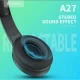 Навушники Bluetooth — Celebrat A27 — Black