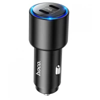 Car Charger 40W 2 PD Hoco NZ3 — Black Car Charger 40W 2 PD Hoco NZ3 — Black
